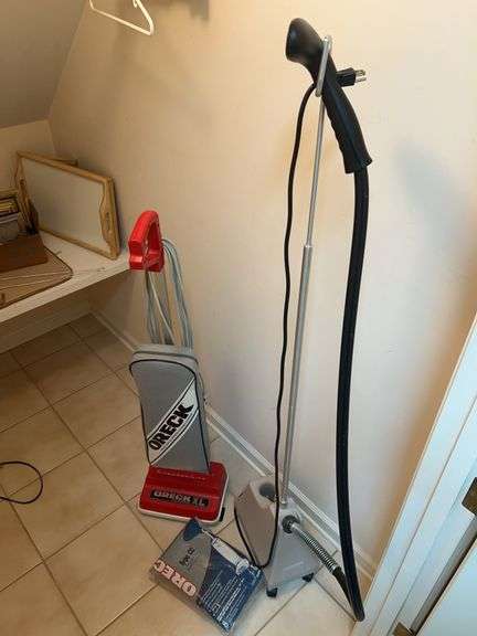 Oreck XL Vacuum and Jiffy Steamer image