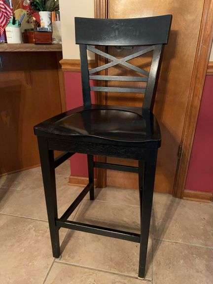 Ethan Allen “Blake” counter bar stool…..17-3/4 x 16-1/2 x 26-1/2 tall to seat (40-3/4 tall overall) image