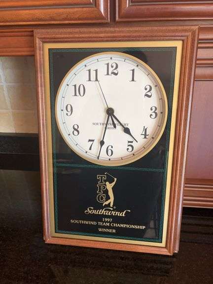 1997 TPC Southwind Trophy Clock image