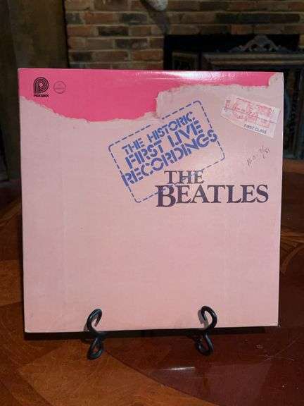 Beatles Historic First Live Recordings 2-LP set image