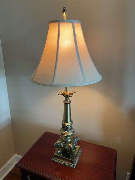 Beautiful Traditional Brass Lamp image