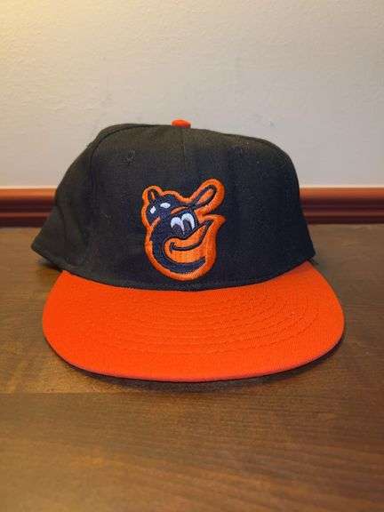 1980s Baltimore Orioles cap…..size 7-5/8 in good condition image