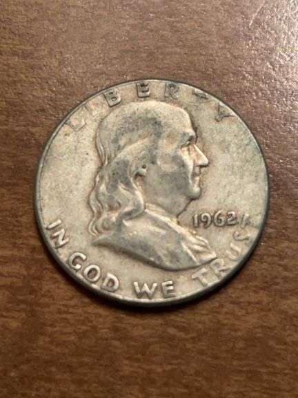 1962 Franklin Silver Half Dollar (90% silver) image