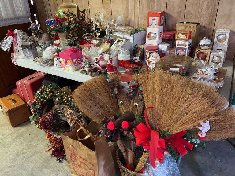 Large grouping of Christmas decor image