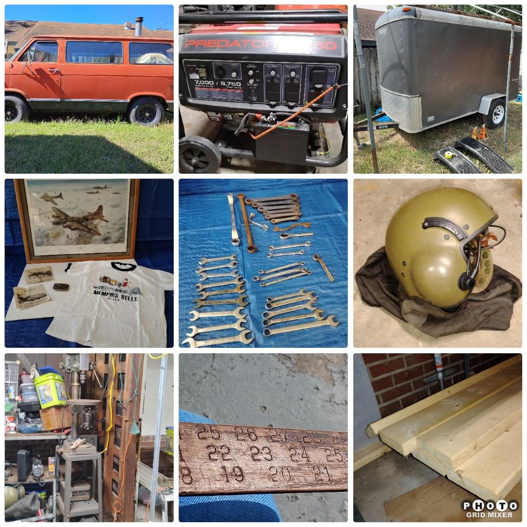 Gentleman's Auction-Metal Detecting Equipment, Trailer, 1974 ChevyVan 10, Tools, Generator, AND MUCH MORE featured photo 1