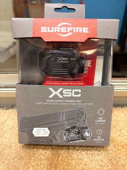 SureFire XSC Micro-Compact Handgun Light (Fits Springfield Armory Hellcat) XSC-HELLCAT image