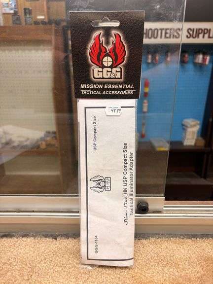 GG&G SlimLine HK USP Compact Size Tactical Light/Laser Mount Adapter GGG-1134 image