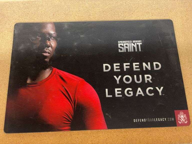 17” Springfield Armory Saint “Defend Your Legacy” Gun Mat image
