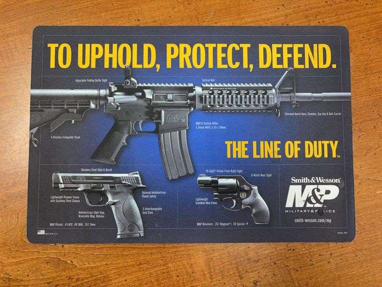 14.5” Smith & Wesson Military and Police Gun Mat image