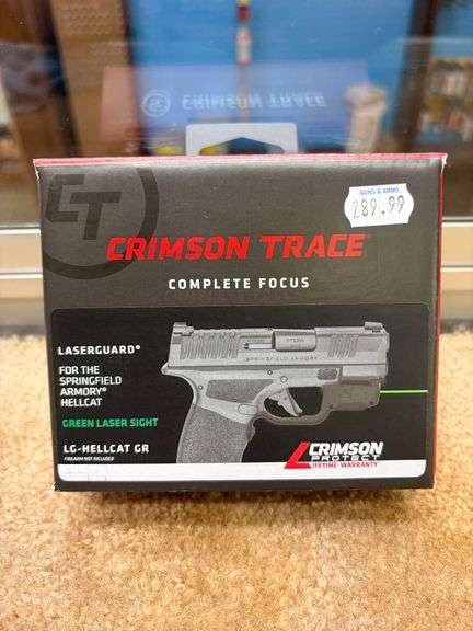 Crimson Trace LaserGuard SA Hellcat (Springfield Armory Hellcat), Green Sight LG-Hellcat GR image