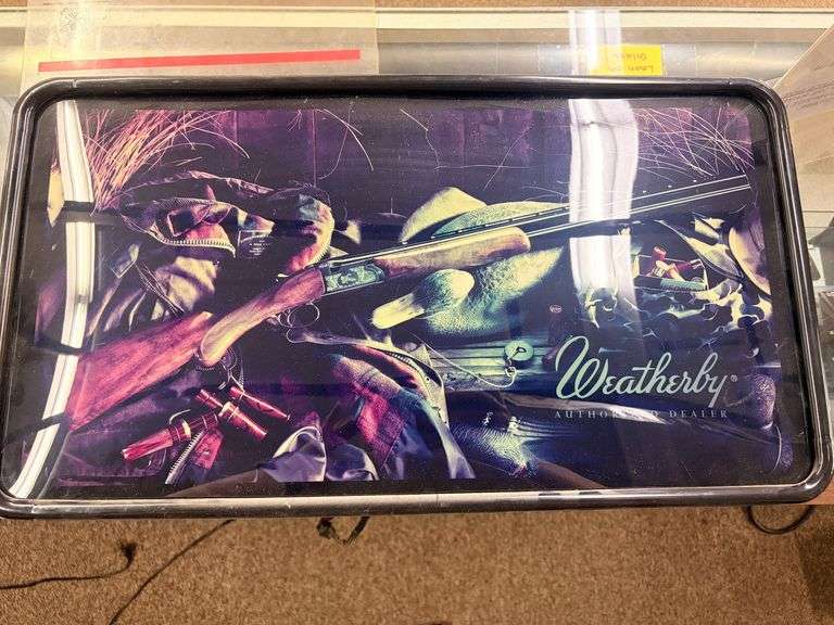 2’ Weatherby Dealer Sign with Light image
