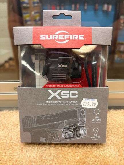 SureFire XSC Micro-Compact Handgun Light (Fits Glock Railed SlimLine Series) XSC-A image