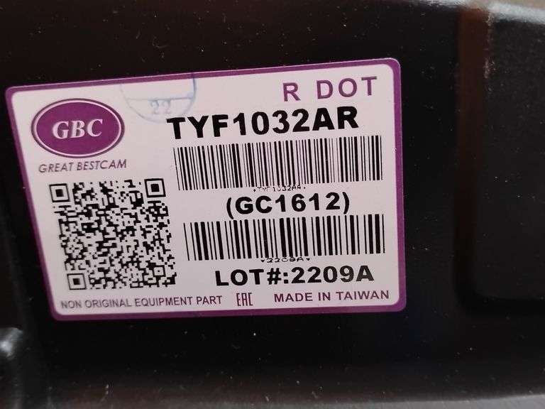 Replacement Part for Fender Flare Front RH for 07-14 Toyota FJ Cruiser image