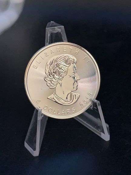 Uncirculated 2016 Canadian 1 oz. Silver $5 Coin image