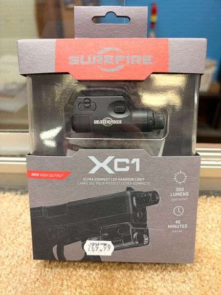 SureFire XC1 Ultra-Compact LED Handgun Light XC1-B image