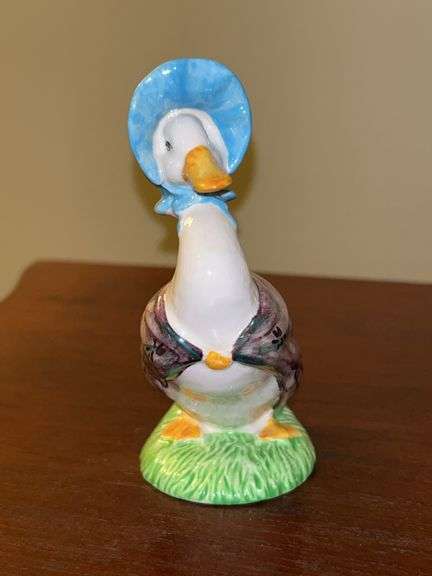 Vintage “Jemina Puddleduck”” Porcelain Beatrix Potter Figurine- Beswick England…..Copyright 1948 image
