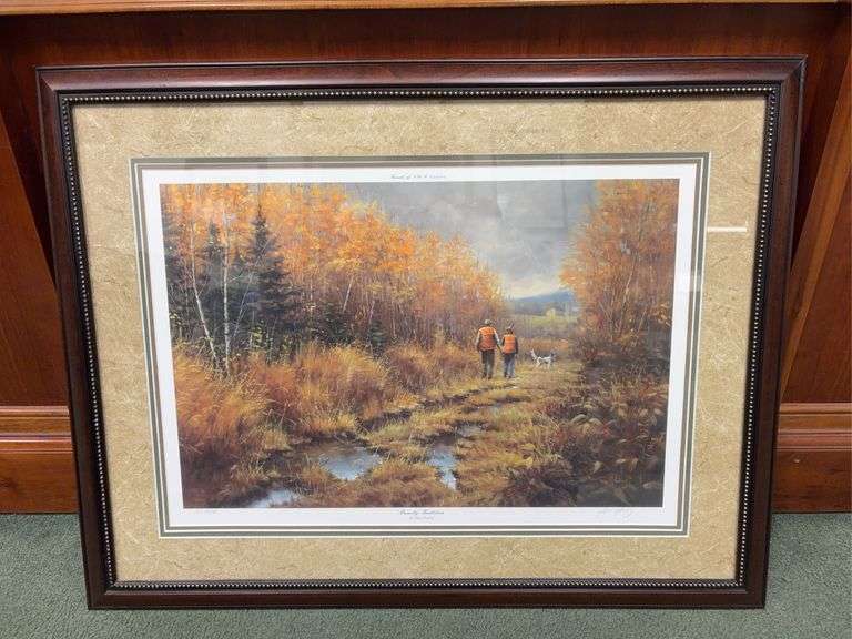 Exclusive Friends of the NRA Framed Print “Family Tradition” by Paco Young image