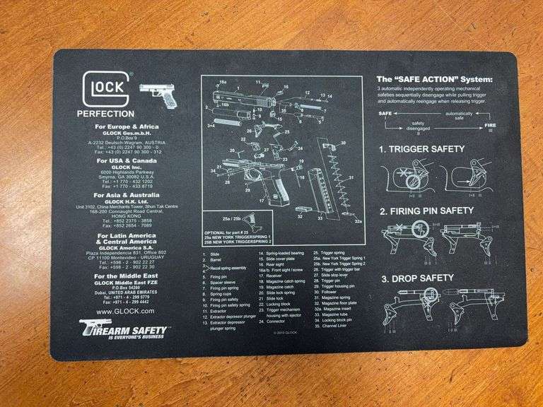 17” Glock Firearm Safety Gun Mat image