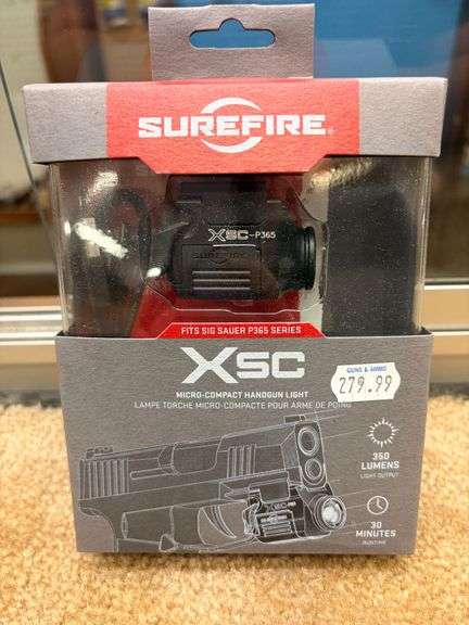 SureFire XSC Micro-Compact Handgun Light (Fits Glock Railed SlimLine Series) XSC-A image