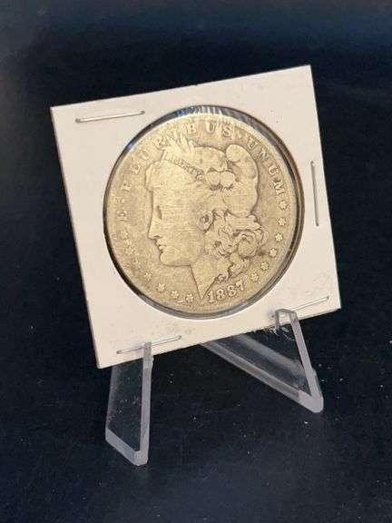 1887 Morgan Silver Dollar image
