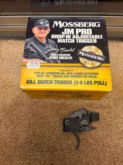 JM Pro Drop In Adjustable Match Trigger  96010 image