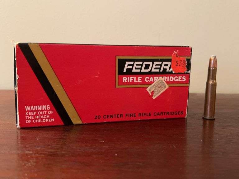 Full box of 20 Winchester Center Fire Rifle Cartridges…..30-30 170 grain soft point HI-SHOK Bullet image
