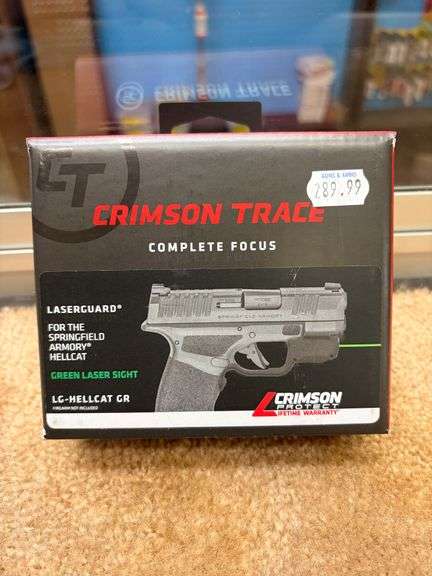 Crimson Trace LaserGuard SA Hellcat (Springfield Armory Hellcat), Green Sight LG-Hellcat GR image