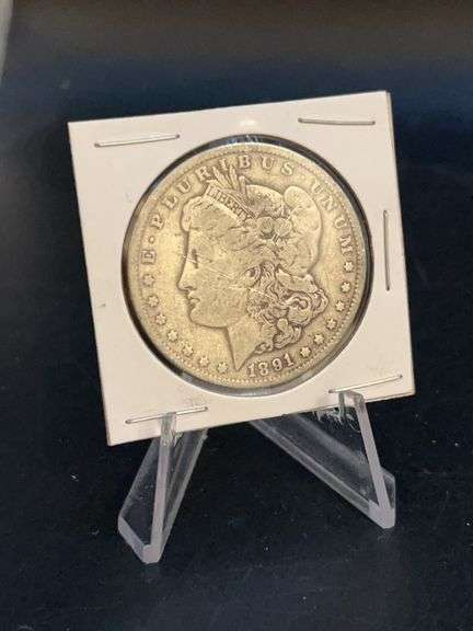 1891 Morgan Silver Dollar image