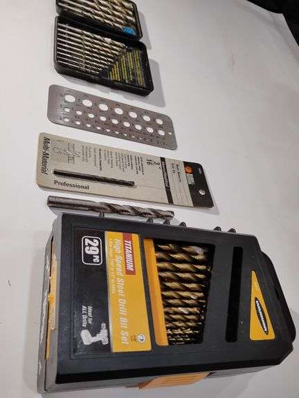 Super Selection Drill Bits, Craftsman, Warrior, Black & Decker, Added Steel Step Bits image