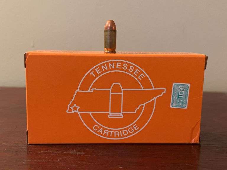 Full box of 50 Tennessee Cartridge 380 100 gr FMJ ammo image