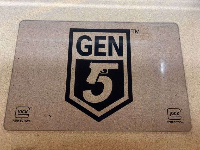 17” Clear Gen 5 Glock Gun Mat image