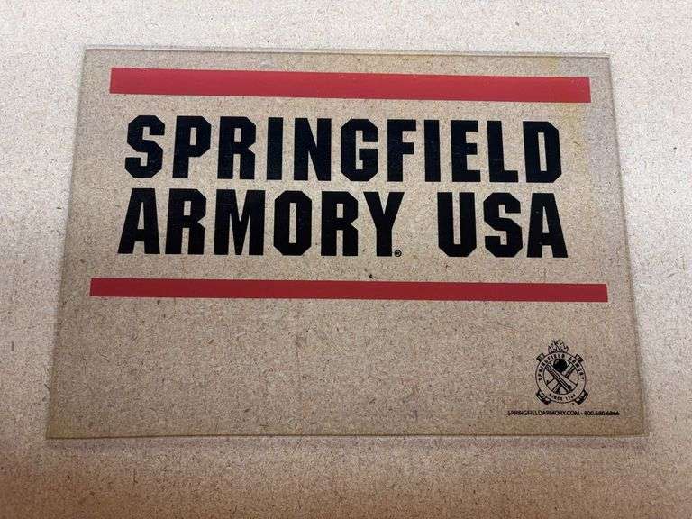 13” Clear Springfield Armory USA Gun Mat image