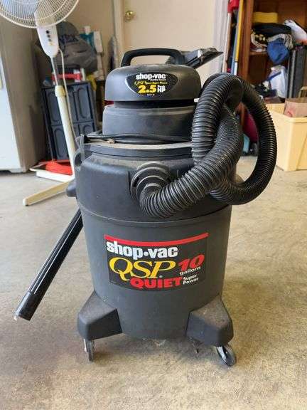 Shop Vac Wet/Dry Vacuum….2.5 Peak HP - 10 Gallons - QSP Quiet image