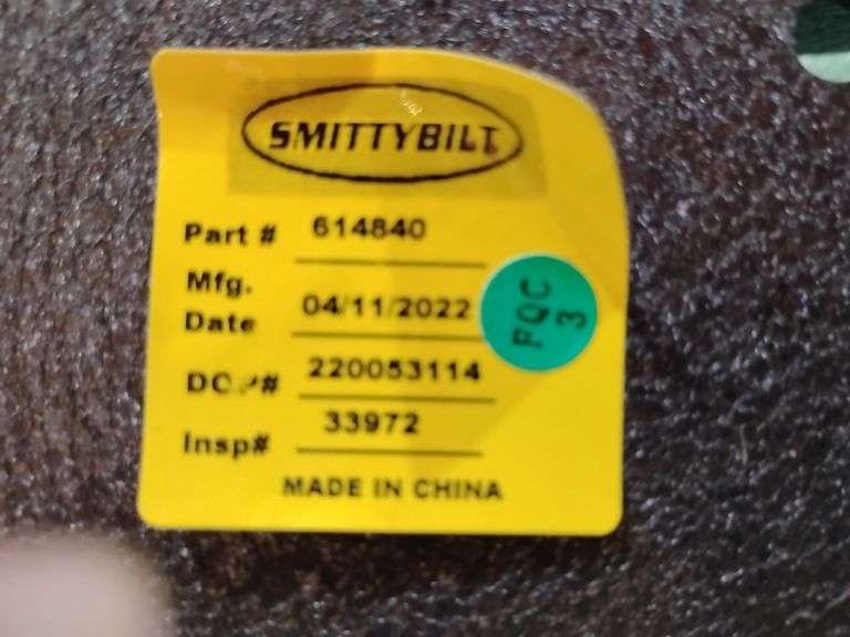 Smitty Bilt M1 Rear Truck Bumper Part # 614840, with install parts. New never installed. image