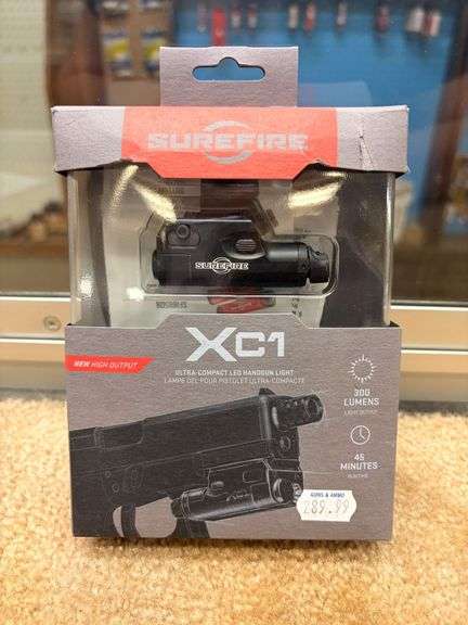 SureFire XC1 Ultra-Compact LED Handgun Light XC1-B image