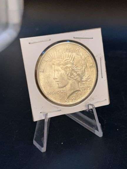 1924 Peace Silver Dollar image