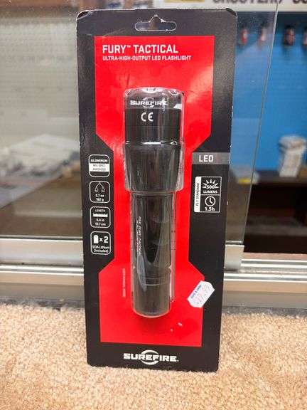 SureFire Fury Tactical Ultra-High-Output LED Flashlight P2X-A-BK image