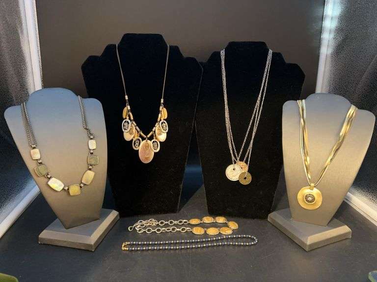 Grouping of casual necklaces from Monet & Chico’s image