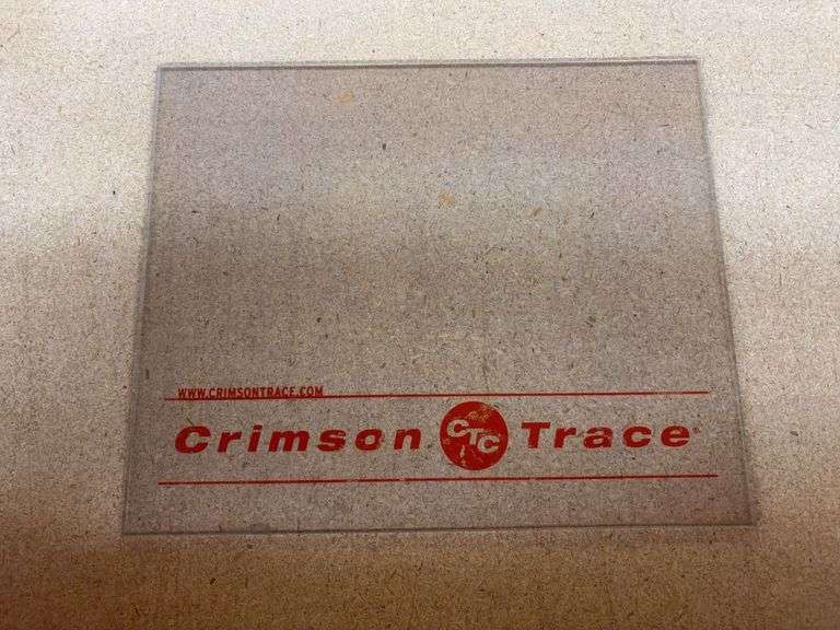 12” Clear Crimson Trace Gun Mat image