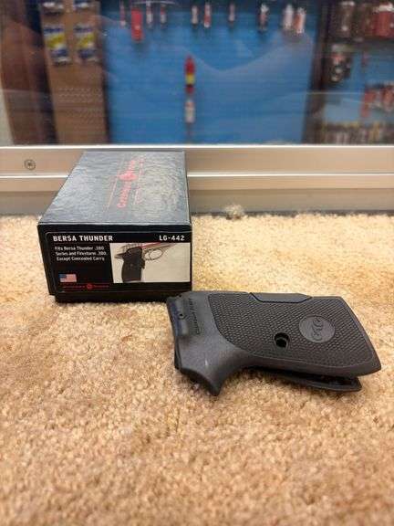 Crimson Trace LaserGrip Bersa Thunder (Fits Bersa Thunder .380 Series and Firestorm .380), Red Sight LG-442 image