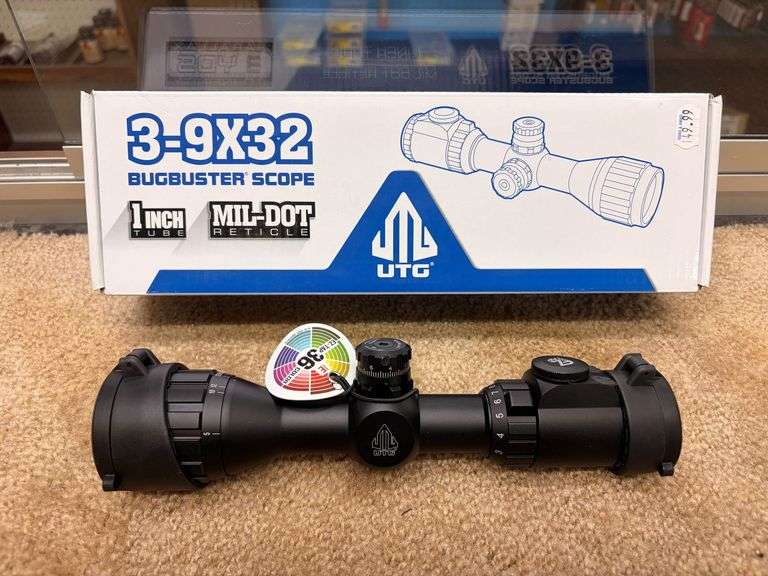 UTG 3-9X32 Bug Buster Scope, 3-9X32, 1" (VJ1024XG52) image
