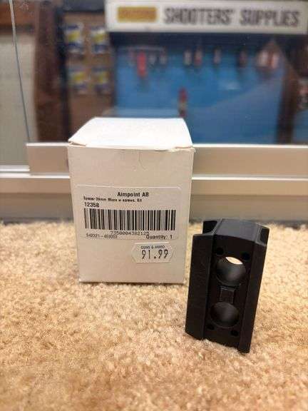 Aimpoint AB Spacer Kit, 39mm Micro w/Screws 12358 image