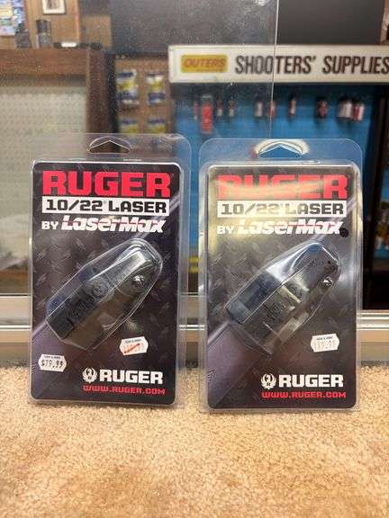 Two Ruger LaserMax 10/22 Lasers RUG90417 image