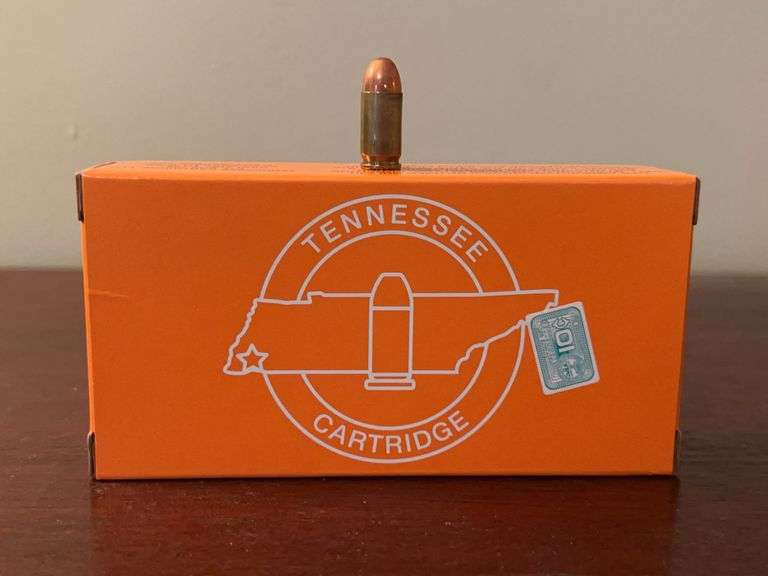 Full box of 50 Tennessee Cartridge 380 100 gr FMJ ammo image