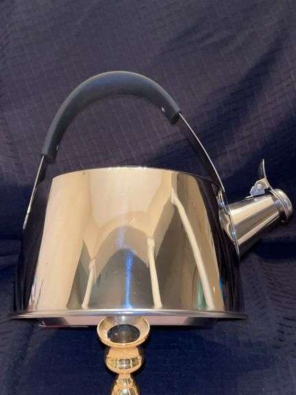 NEW The Melina New York Stainless Teapot….candlestick not included image