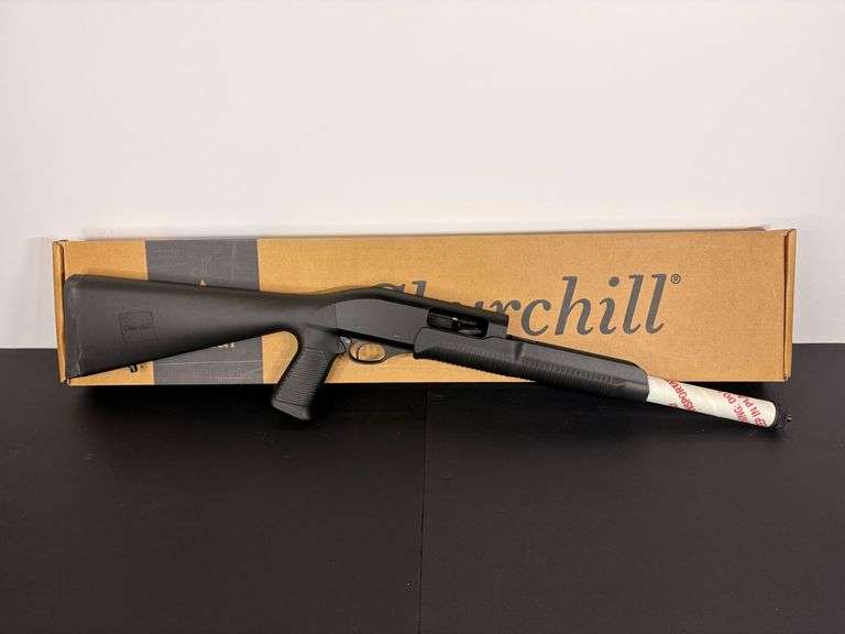 Aakkar  12GA  Churchill 612 HD Pump PG Black  SN: 57-G21PT-2058 image