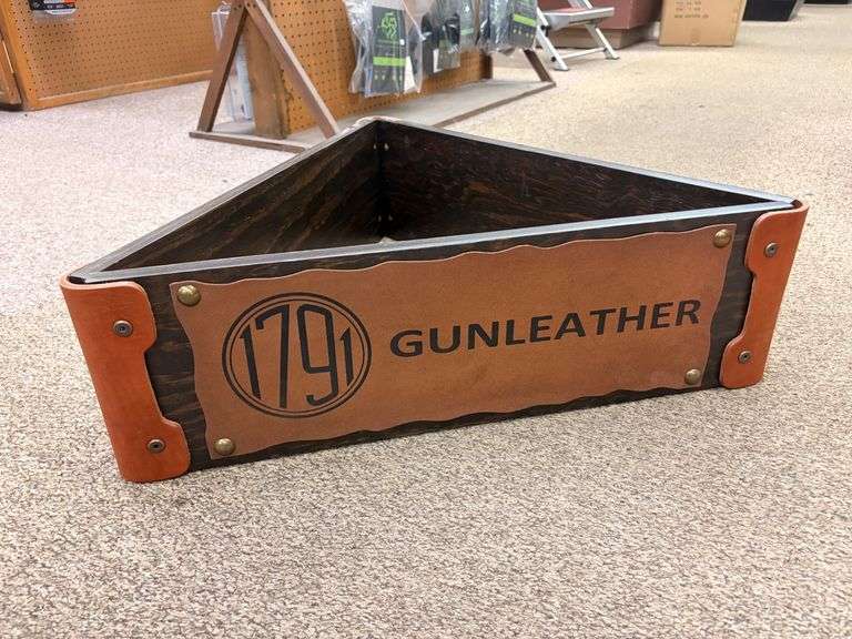 1791 Gunleather Wood, Leather and Brass image