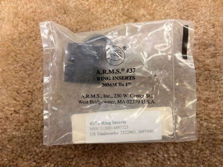 A.R.M.S. Ring Inserts, 30mm - 1" #37 image