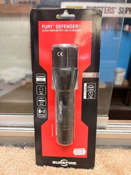 SureFire Fury Defender Ultra-High-Output LED Flashlight P2XD-A-BK image