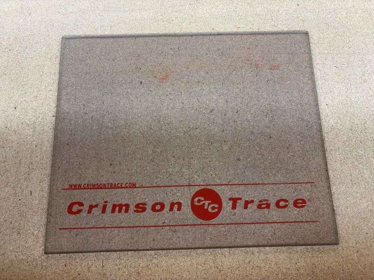 12” Clear Crimson Trace Gun Mat image